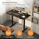image 2 of VonHaus Large Adjustable Electric Standing Desk with USB-C charging