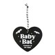 image 1 of Something Different Baby Bat Heart Hanging Sign - Black/White - One Size