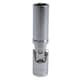 image 5 of 14mm Glow Plug Removal Socket 3/8" Drive Universal Joint Flexi Deep Diesel Engine