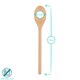 image 3 of Argon Tableware Wooden Heart Cooking Spoons - 30cm - Pack of 3