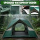image 4 of 4-6 Person Family Multicoloured Camping Tent