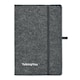 image 3 of MidOcean Feltbook A5 Notebook - Stone Grey - 1.6cm x 15cm x 22cm