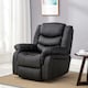 image 6 of Chester Electric Bonded Leather Automatic Recliner Heat & Massage Chair (Black)