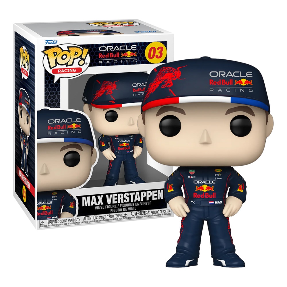 Funko POP Racing Red Bull MAX VERSTAPPEN Vinyl Figure 03