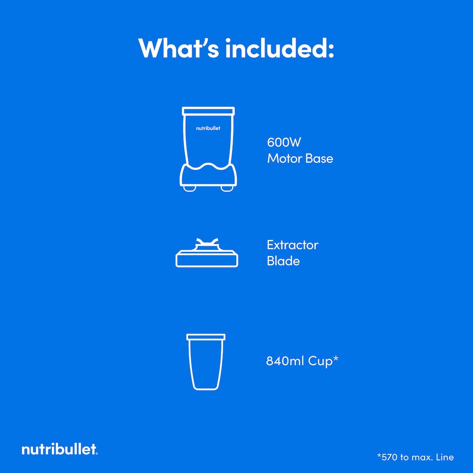image 1 of nutribullet 600 Series Starter Kit - Black