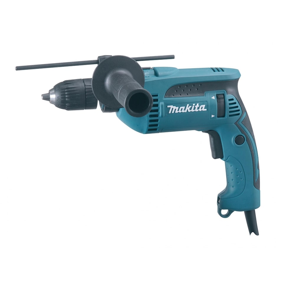 Makita Hp1641 Percussion Drill Keyless Chuck (UK Plug) | Multi | Multi Colour | 110 Volt | 1