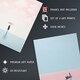 image 4 of Set of 2 Prints Pink on Blue Water Minimalism Boat at Sea Umbrella  Home Decor Wall Art Prints 12X16 Inch
