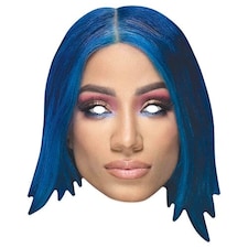 WWE Sasha Banks Cardboard Face Mask