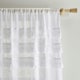 image 7 of Pineapple Elephant Izmir White Tab Top Voile White | 55x54"