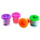 image 3 of Pack of 4 Assorted 140g Pots Moulding Clay With Mould Lid by World of Colour