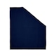 image 1 of BHS Luxury Ribbon Velvet Throw, Navy Blue | Navy