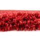 image 3 of KUKOON Red Wine Deep Pile Shaggy Living Room Area Rug 240cm x 330cm