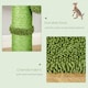 image 3 of PawHut Cactus Cat Tree Tower with Sisal Scratch Post Hammock, 96cm, Green