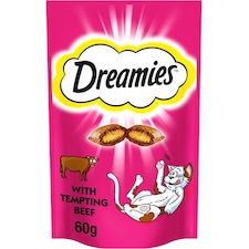 Dreamies Cat Treats Beef 8 x 60g