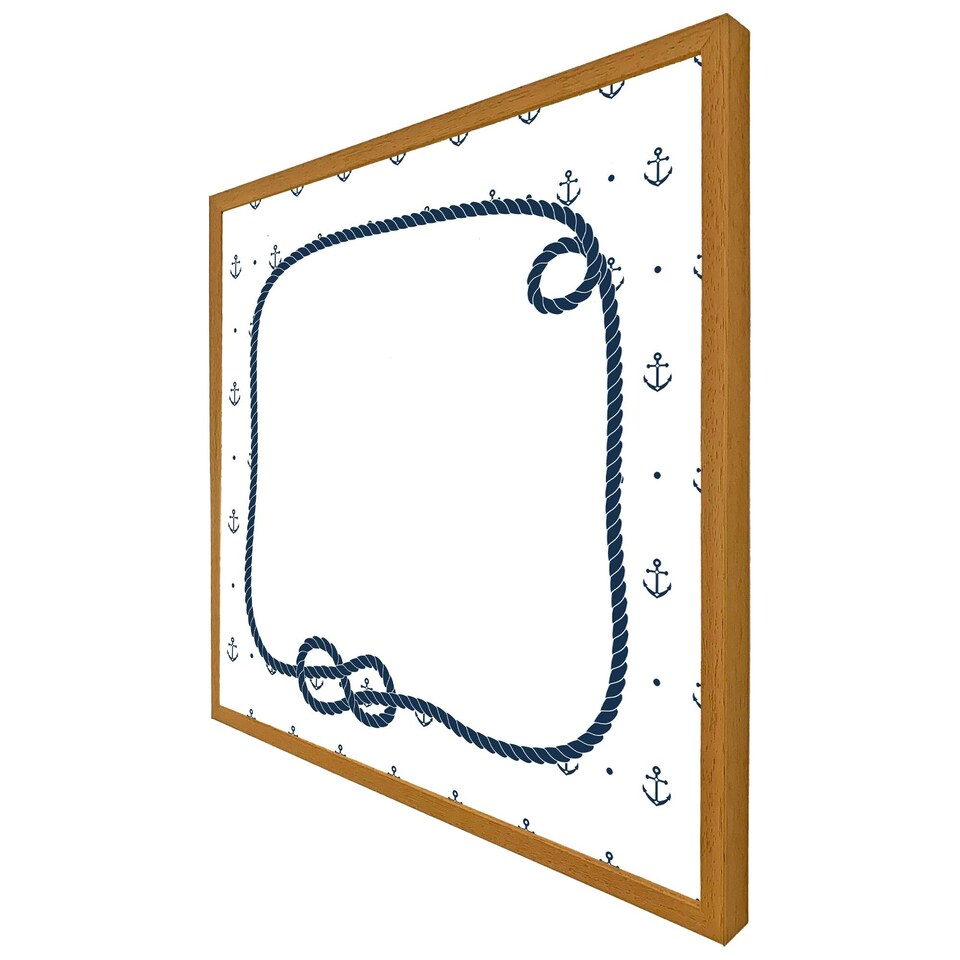image 1 of Rope doodle (Picture Frame) Grey | S