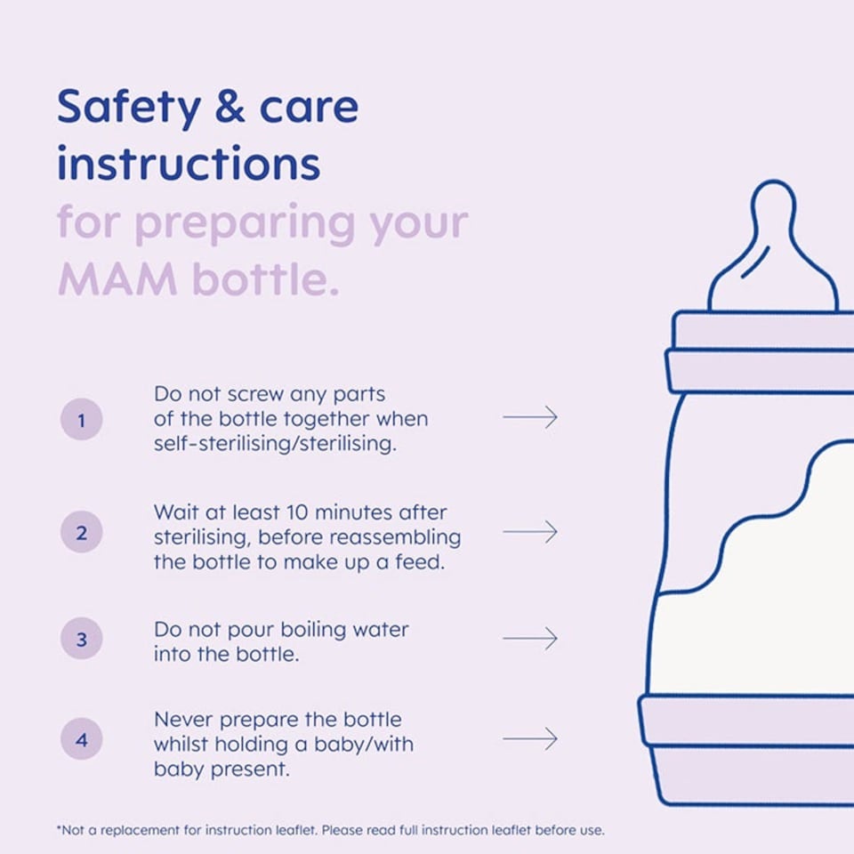 image 1 of MAM Baby's First Bottle Set