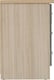 image 10 of Nevada 3 Drawer Bedside Cabinet Grey | 3D Effect Grey
