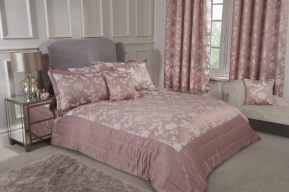 image 1 of Meadows Bedspread Blush | Pink | Pink
