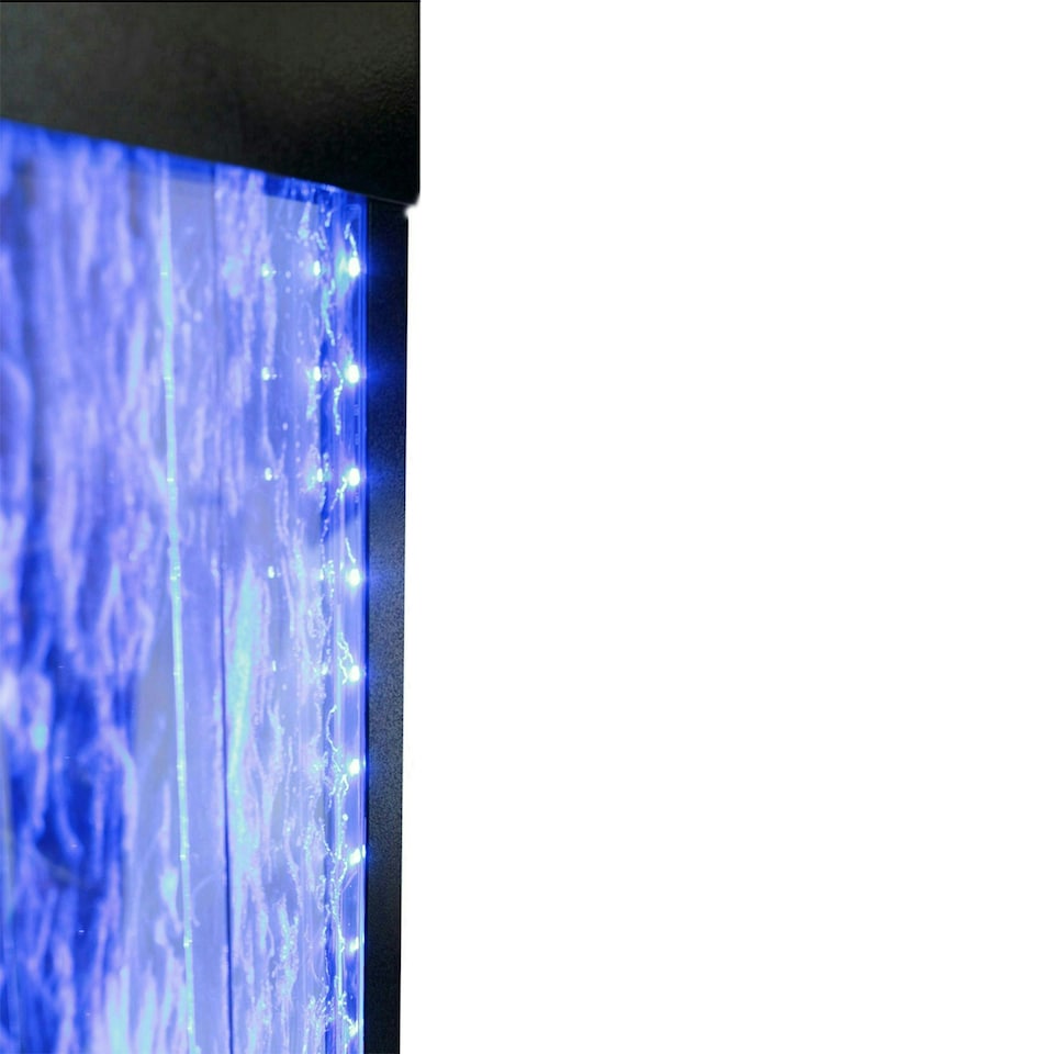 image 1 of Primrose Bubble Water Wall Feature with Colour Changing RGB LEDs 122cm