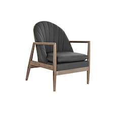 Armchair DKD Home Decor Dark grey Fir Plastic 68 x 69 x 89 cm 67 x 70 x 89 cm Grey