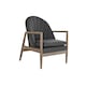 image 1 of Armchair DKD Home Decor Dark grey Fir Plastic 68 x 69 x 89 cm 67 x 70 x 89 cm Grey