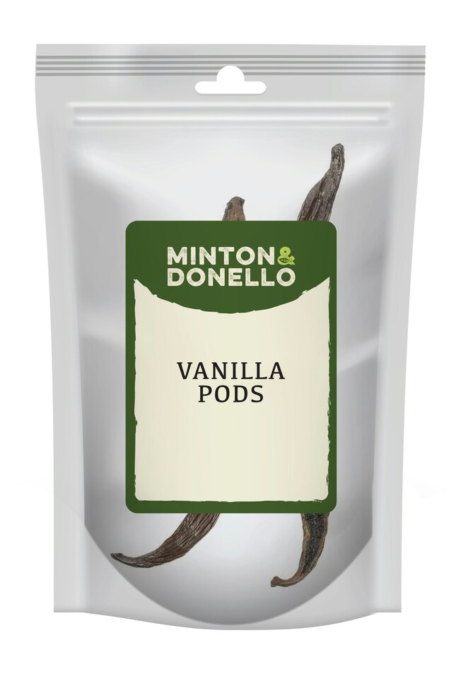 image 1 of Minton & Donello Vanilla Pods 10 x 2pc