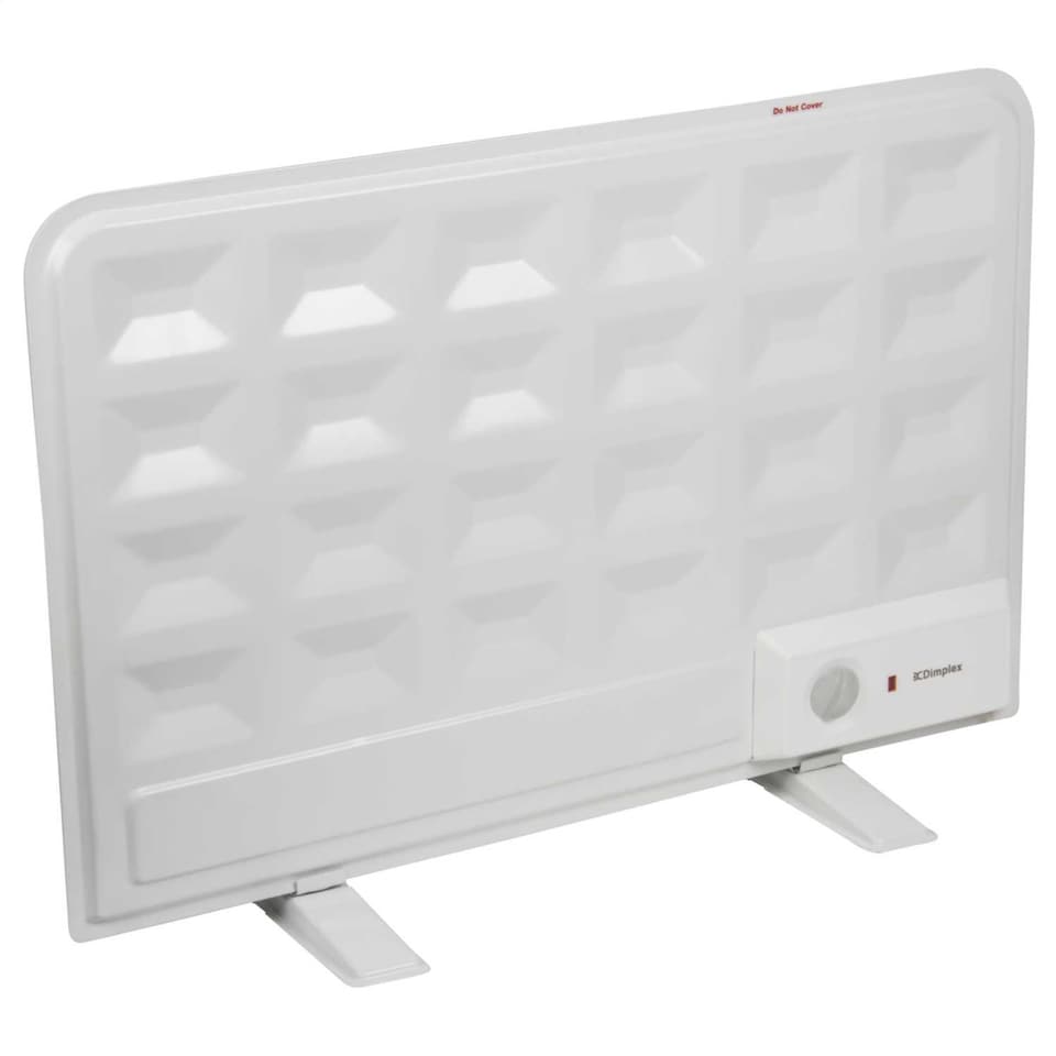 image 1 of Dimplex OFX750 750W Oil Filled Panel Heater with Adjustable Thermostat, Safety Cut-Out, Silent Operation, and Portable Design.