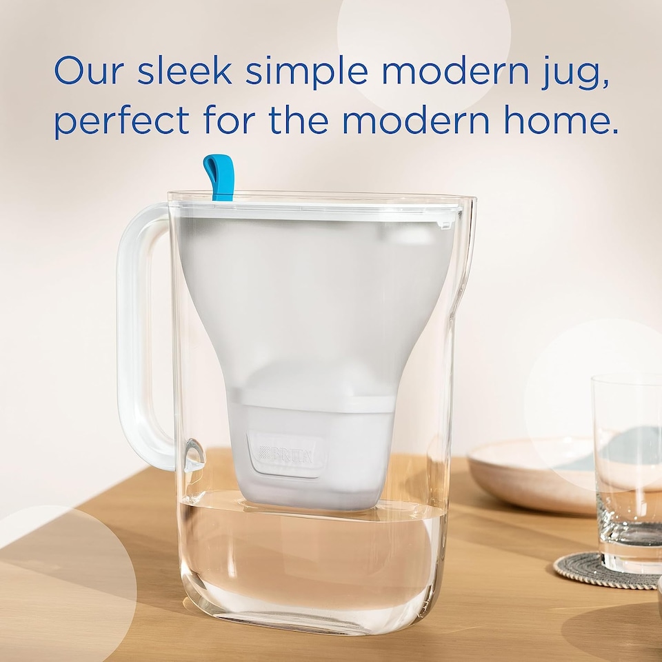 image 1 of BRITA Style Water Filter Jug Blue (2.4L) incl. 1x MAXTRA PRO Pure Performance cartridge