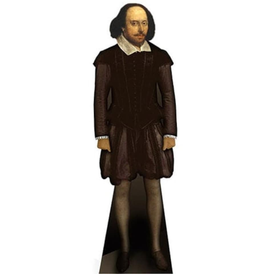 William Shakespeare Lifesize Cardboard Cutout - 171cm