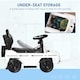 image 6 of HOMCOM 3 in 1 Kids Children Ride on Push Car Toddler Sliding Car G350 Licensed Walker Foot to Floor Slider Push-Along with Horn Steering Wheel NO POWER Manual, White