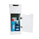 image 6 of Elegant Brands Sennen Super Slim Bathroom Storage Cabinet in White White