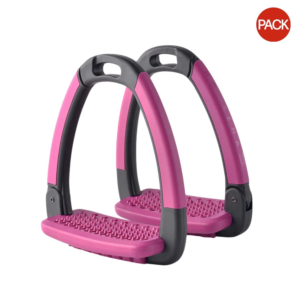 image 1 of Horsena Horse Stirrup Treads (Pack of 2) - Purple Rain - One Size
