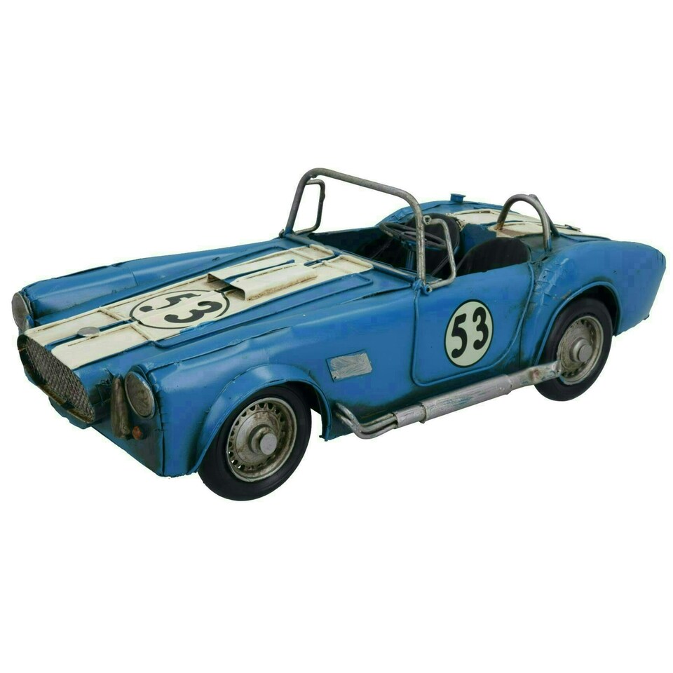 image 1 of Quality Historical Metal Vintage Sports Car Metal Model Replica Ornament Gift