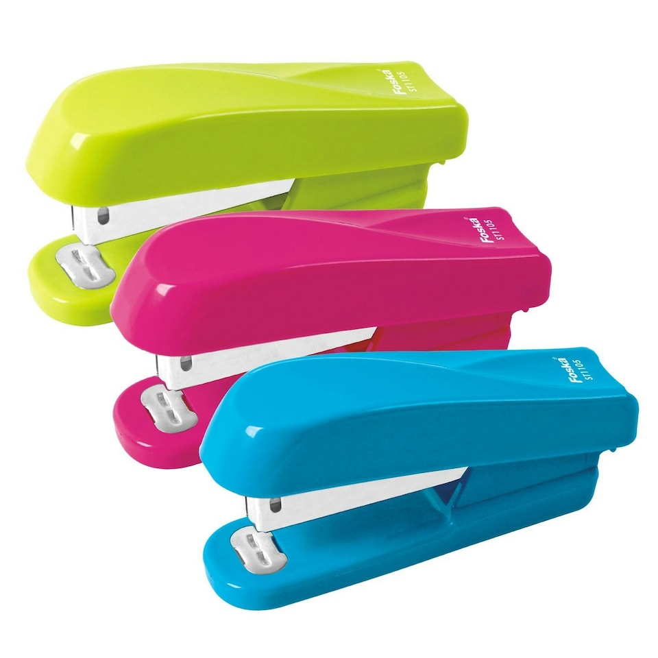 image 1 of Lime Green 20 Sheet Small Stapler