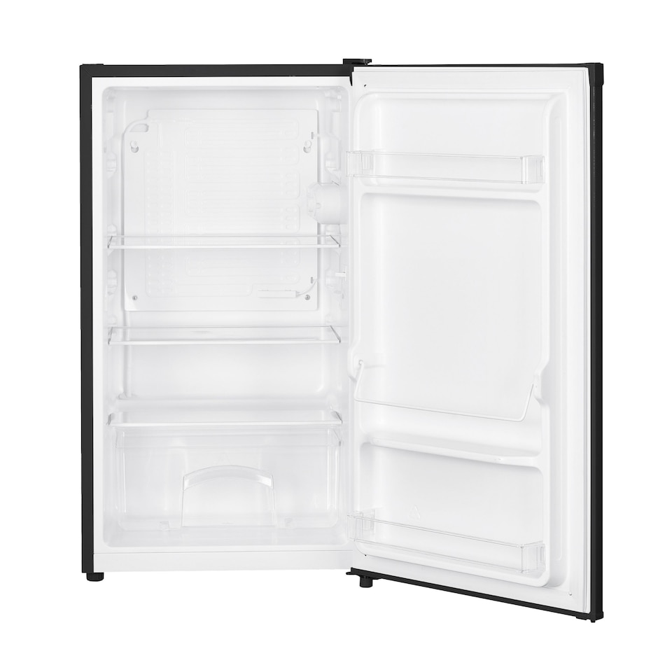 image 1 of HYE Under Counter Fridge 48cm Freestanding Larder 90 Litre - Black RF01UCF88B01