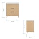 image 4 of Tutti Bambini Hygge 3pc Room Set - Light Oak/White Sand