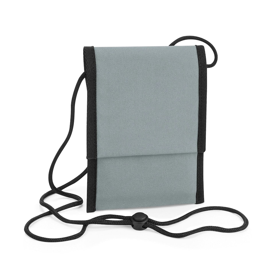 image 1 of Bagbase Unisex Adult Recycled Crossbody Bag - Grey - One Size Grey
