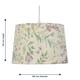 image 6 of Set of 2 Voyage - Floral Print 28cm Pendant or Lamp Shades | Multi | Medium | 2
