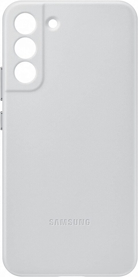image 1 of Samsung Galaxy S22 Plus Leather Cover Grey - EF-VS906LJEGWW