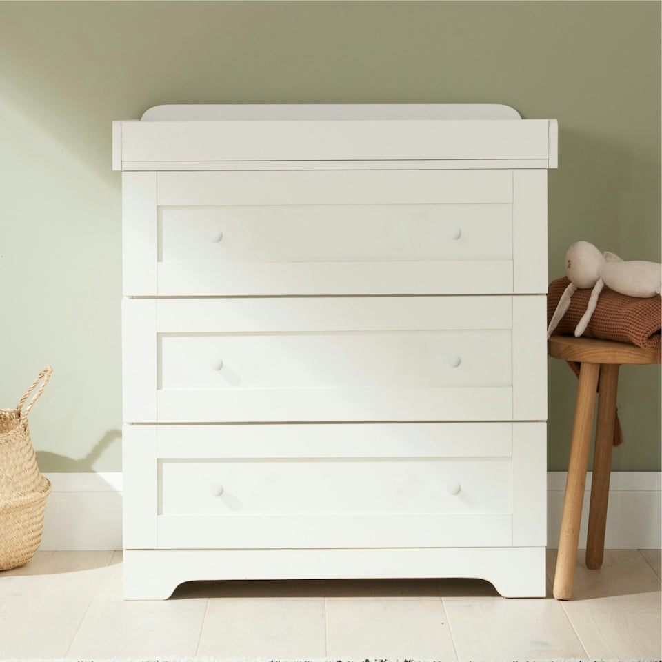image 1 of Tutti Bambini Rio 3pc Room Set - White