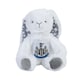 image 1 of Newcastle United FC Rabbit Plush Teddy Bear - White/Grey - One Size