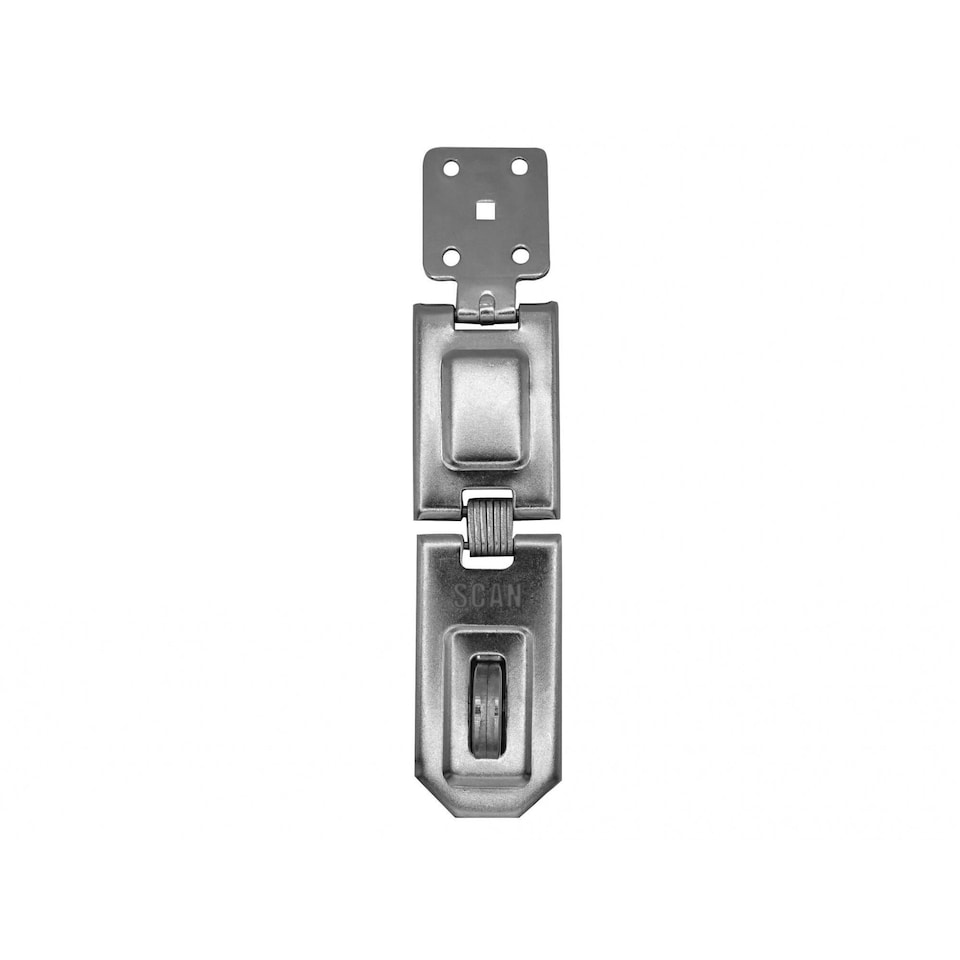 Scan Hinged Hasp And Staple - Multi Colour - 158mm | Multi