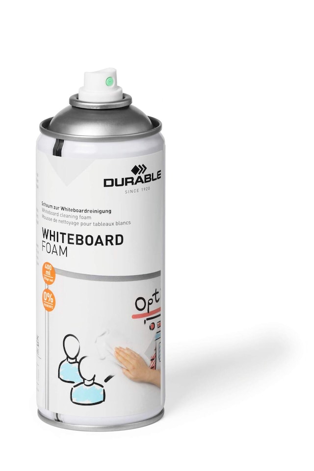 image 1 of Durable Streak-Free Whiteboard Cleaner and Restorer Spray Foam | 400ml