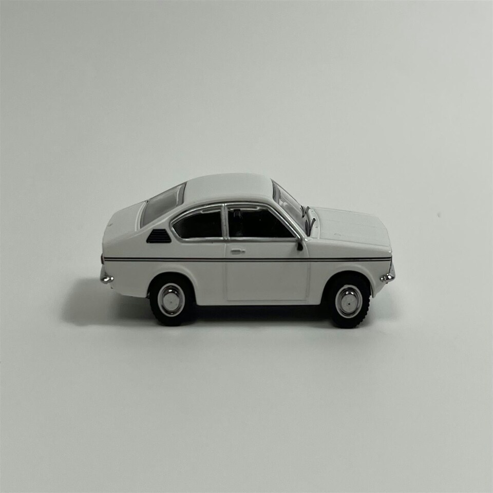 image 1 of Opel Kadett Coupe 1973 White 1:87 Scale Minichamps 870040122