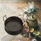 image 2 of Black Round Serving Tray - 5 cm (H) x 47 cm (W) x 37 cm (D)