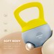 image 8 of SPORTNOW 8KG Kettlebell with Soft Body and Non-Slip Handle, Yellow and Grey Purple | 10