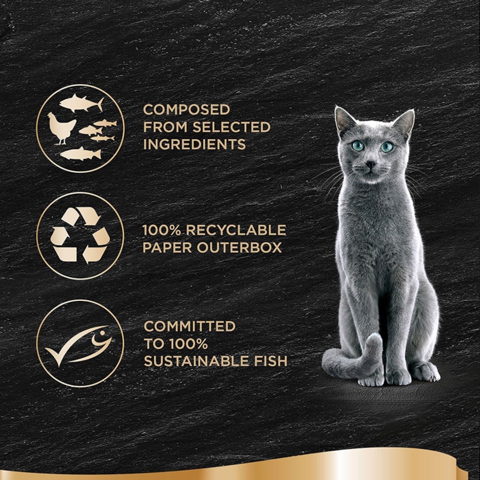 image 1 of Sheba Classics Soup Adult Wet Cat Food Pouch with Chicken Fillets 4 x 40g (Pack of 10)
