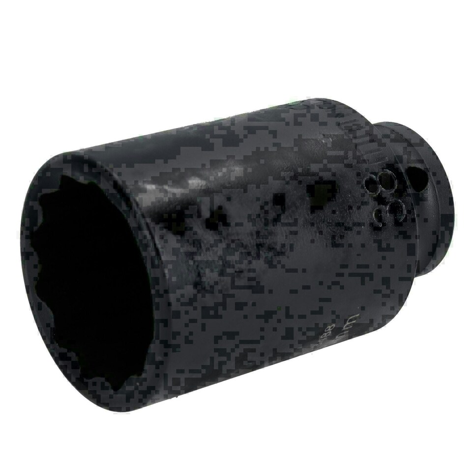 image 1 of 38mm Metric 1/2" Drive Deep Rear Hub Axle Nut Socket 12 Sided Bi-Hex