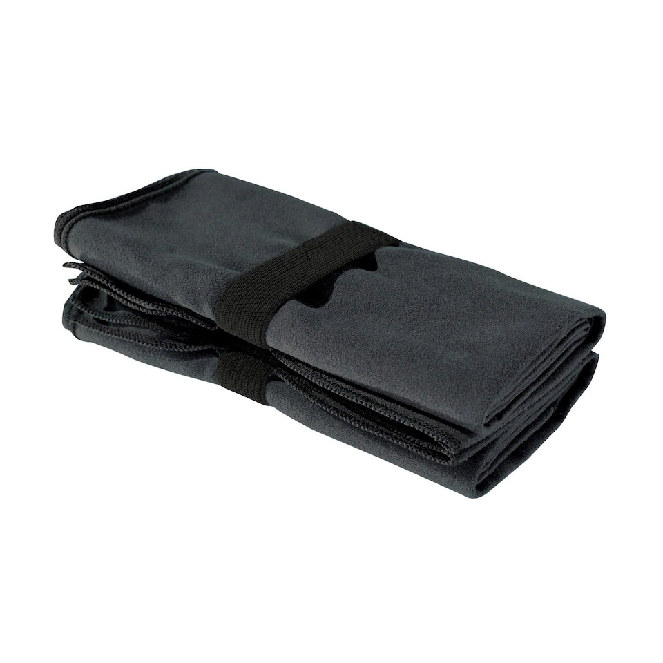 image 1 of Tri Dri Microfibre Quick Dry Fitness Towel - Charcoal - One Size