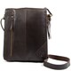image 1 of Super Soft Premium Leather Messenger Bag Brown | Brown
